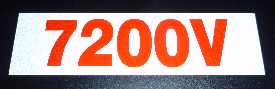 7200 VOLTS REFLECTIVE TRANSFORMER DECAL.png (46365 bytes)