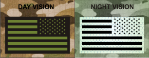 USA LEFT GREEN ON MB NIGHT VISION