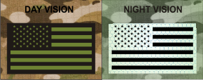 USA RIGHT GREEN ON MB NIGHT VISION